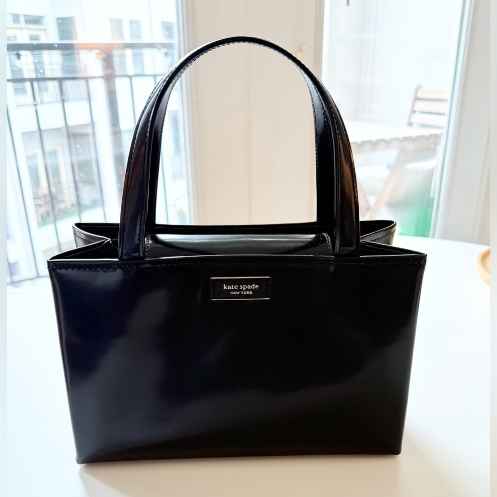 kate spade Sam Icon Spazzolato Leather Small Tote